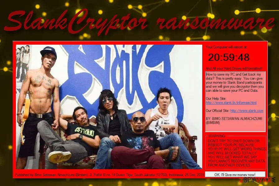 SlankCryptor ransomware: slankcryptor malware