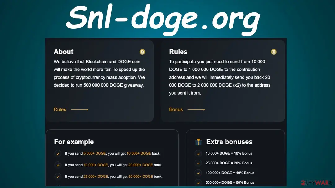 Snl-doge.org: snl doge org fake
