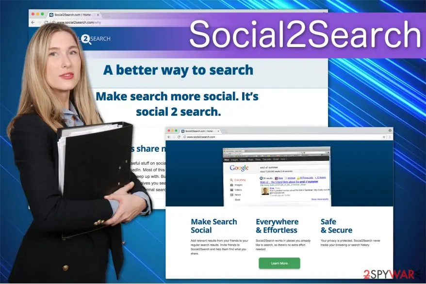 Social2Search ads: social2search adware disrupts your browsing