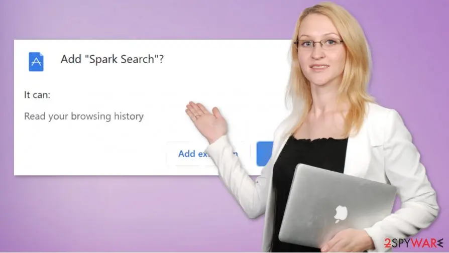 Spark Search: hijacker virus