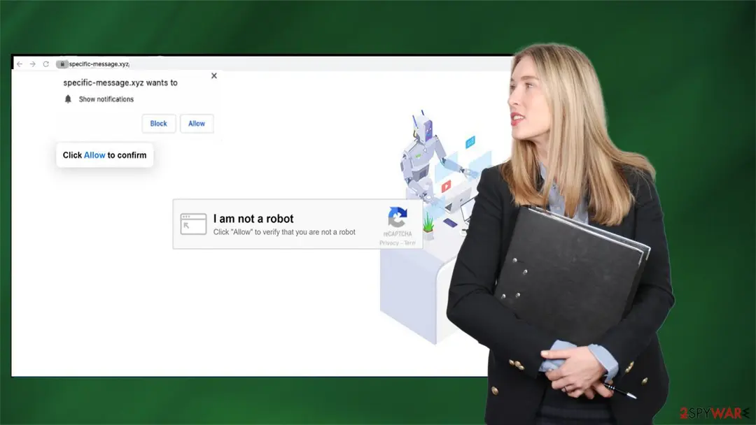 Specific-message.xyz ads: specific message xyz notifications