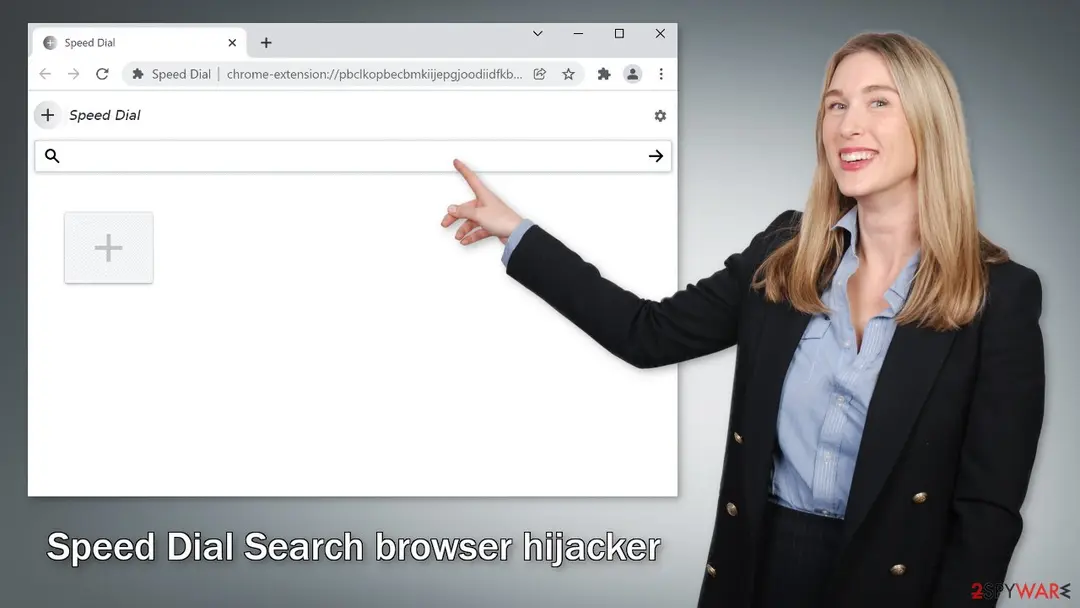 Speed Dial Search: browser hijacker
