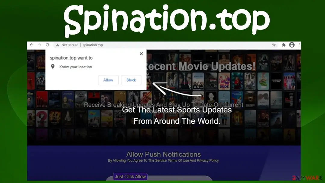 Spination.top: spination top pop up
