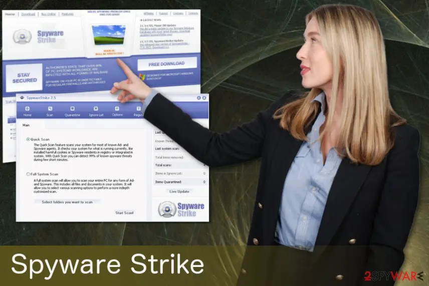 SpywareStrike: spyware strike trojan