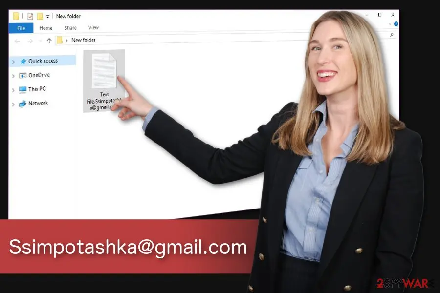 Ssimpotashka@gmail.com: ssimpotashkagmail com ransomware encrypts data