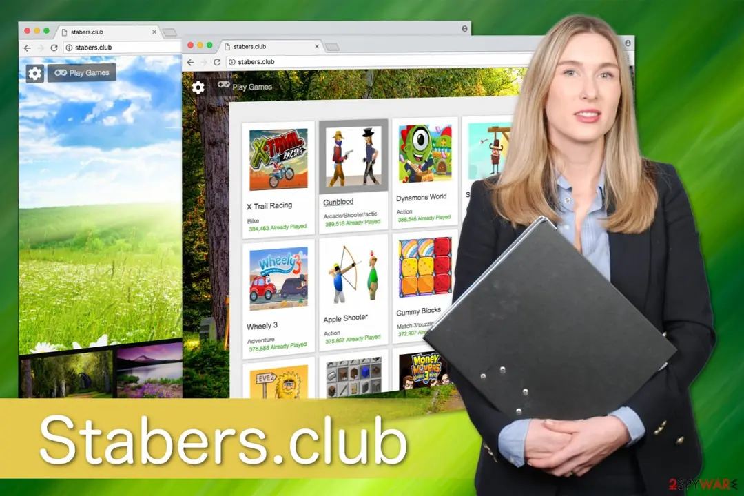 Stabers.club: stabers club browser hijacker