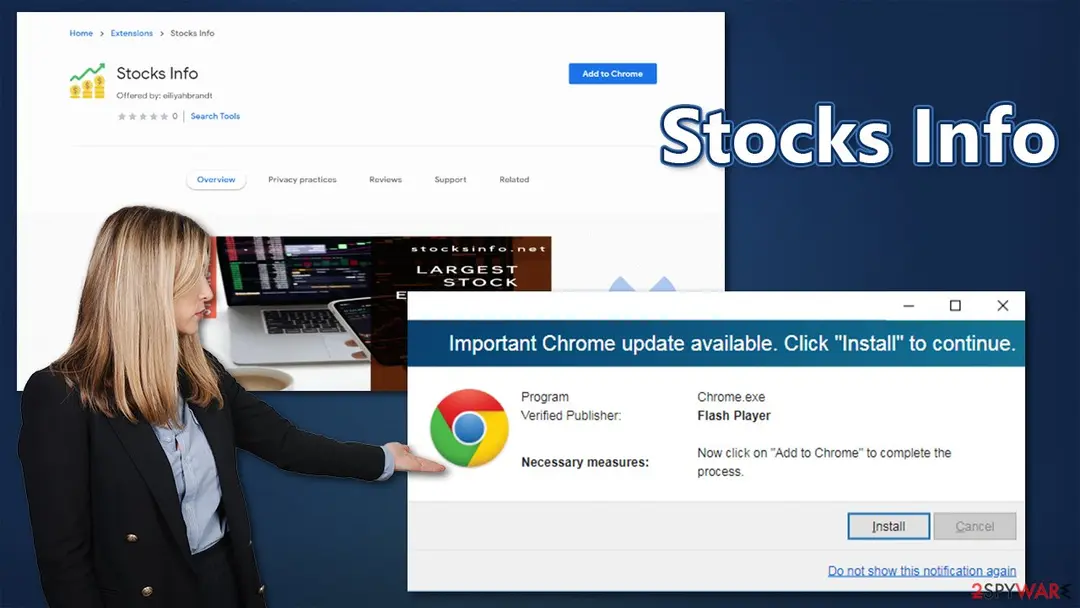 Stocks Info: browser hijacker virus
