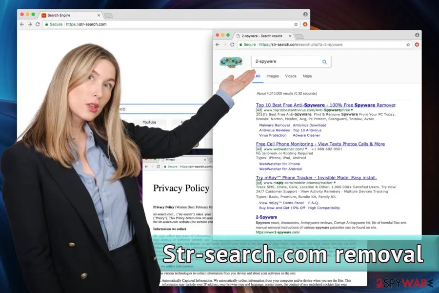 Str-search.com: str search com redirect virus browser hijacker