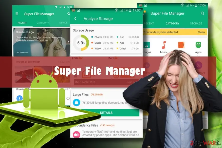 Super File Manager: virus