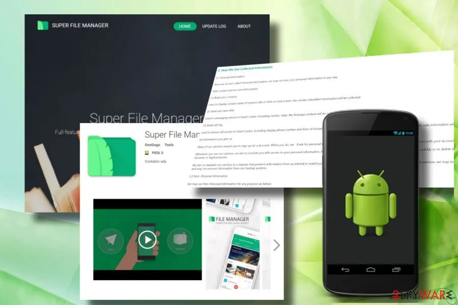 Super File Manager: screenshot