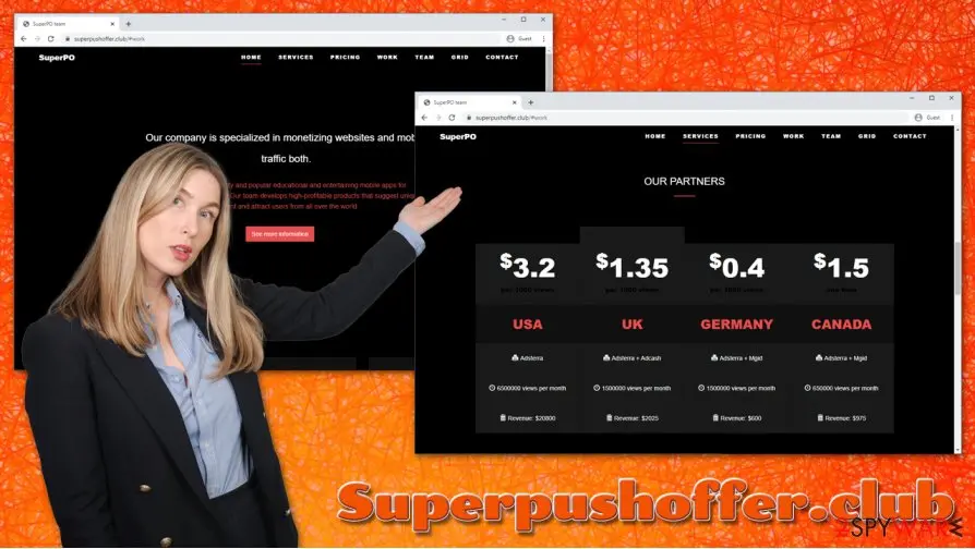 Superpushoffer.club: superpushoffer club popups notifications