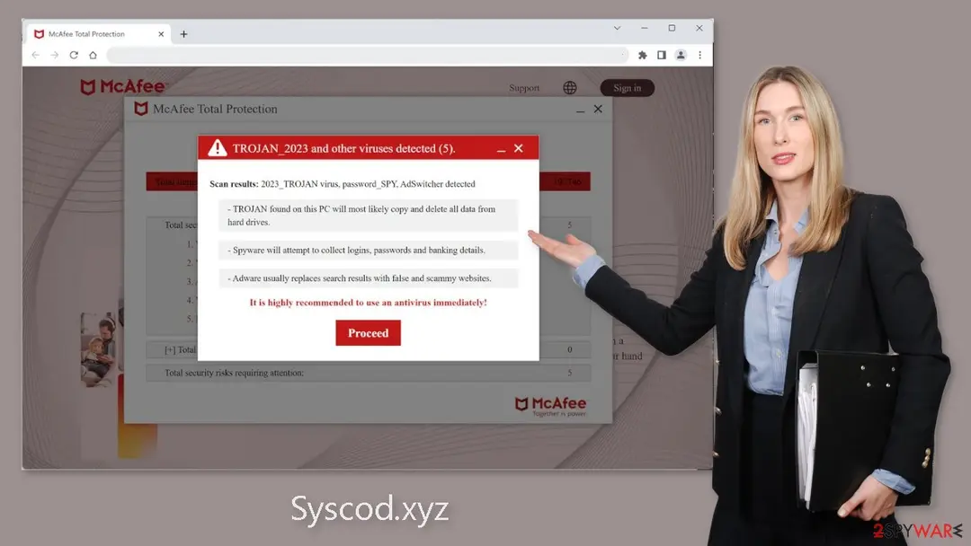 Screenshot of Syscod.xyz: syscod xyz