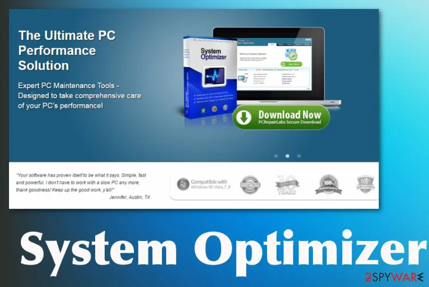 Screenshot of System Optimizer: pup