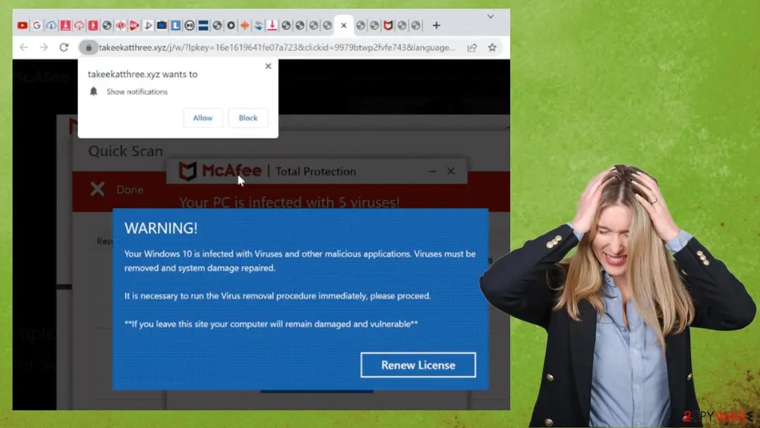 Takeekatthree.xyz: takeekatthree xyz adware