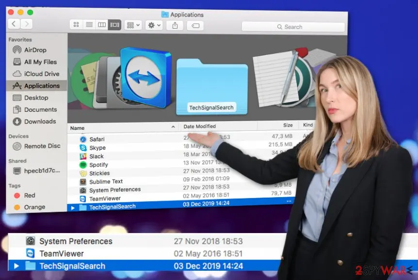 TechSignalSearch: tech signal search virus