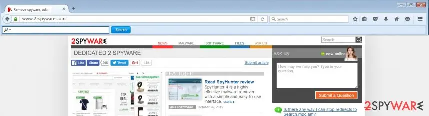 GsearchFinder toolbar: the example of