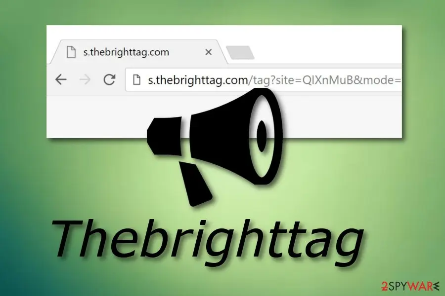 Screenshot of Thebrighttag: adware