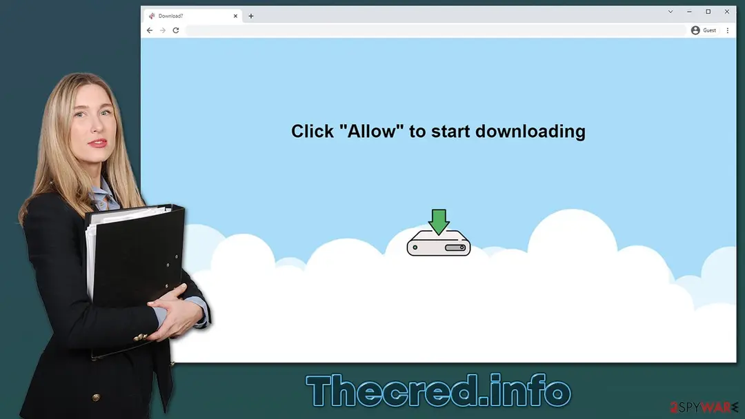 Thecred.info: thecred info push notification popups