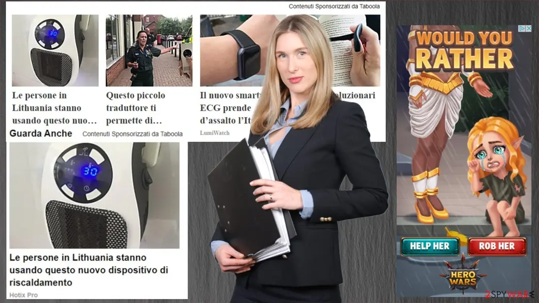 Screenshot of TopIncognitoSearch: ads