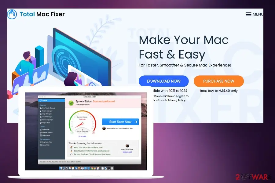 Total Mac Fixer: virus