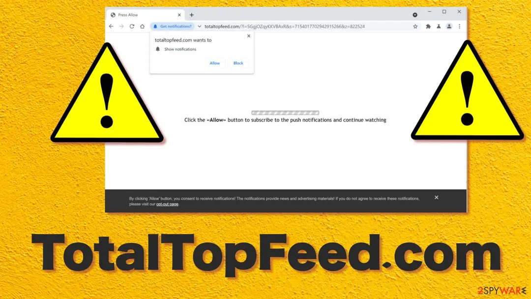 Screenshot of TotalTopFeed.com: totaltopfeed
