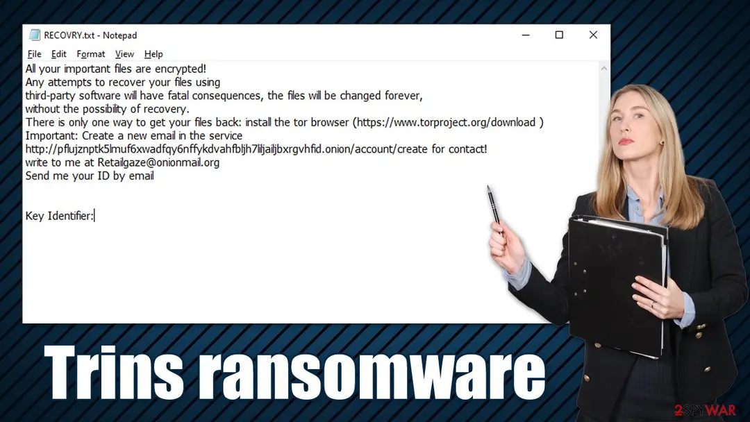 Trins virus: trins ransomware virus