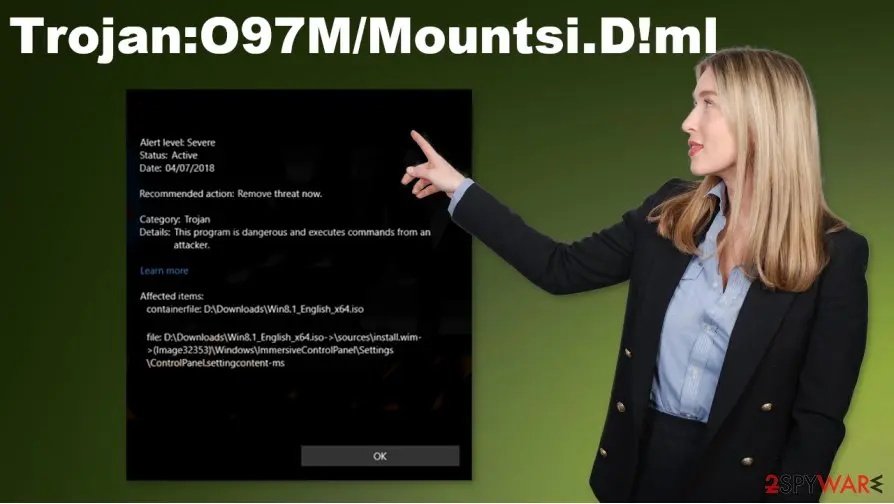 Trojan:O97M/Mountsi.D!ml: trojan o97m mountsi d ml