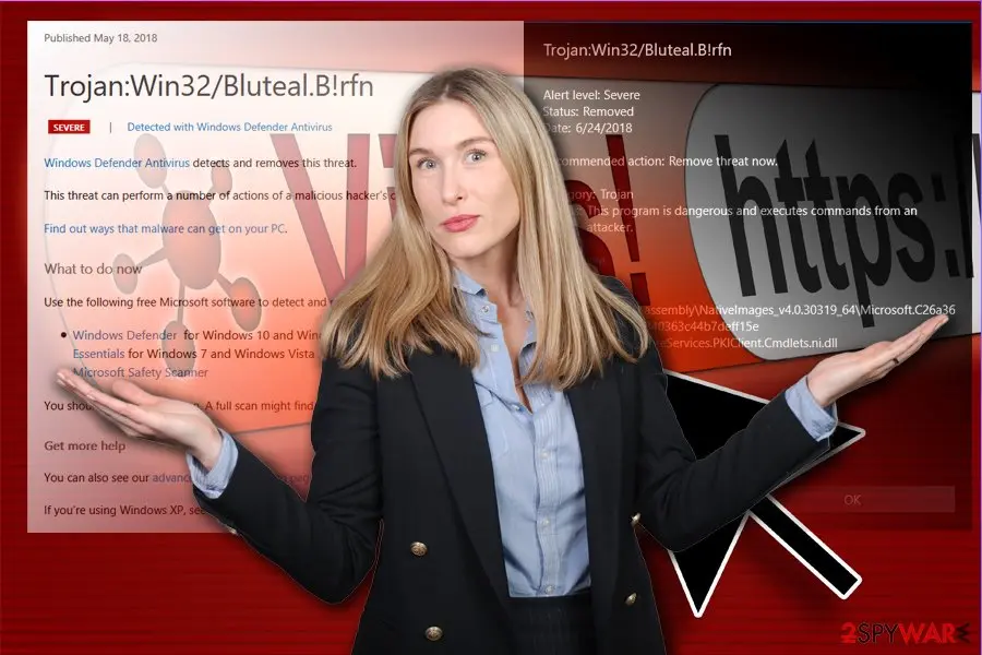 Trojan:Win32/Bluteal.B!rfn: trojan win32 bluteal brfn virus false positive