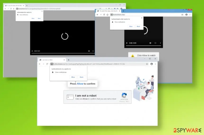 Screenshot of Turbostream: ads