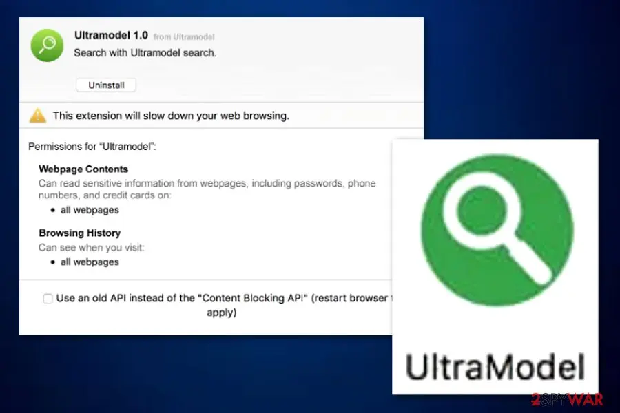 Screenshot of UltraModel: pup