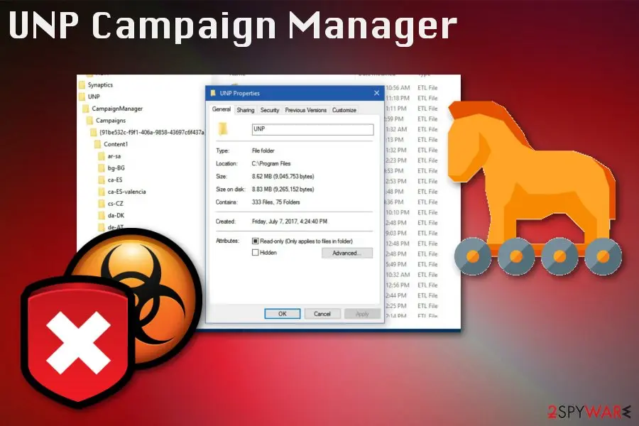 UNP Campaign Manager: trojan