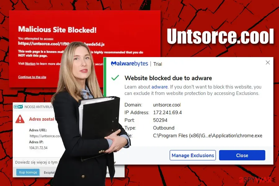 Untsorce.cool: untsorce cool malicious redirect virus