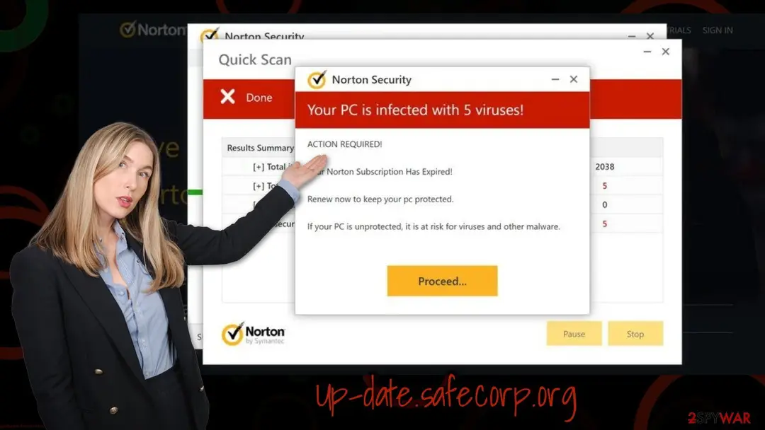 Up-date.safecorp.org: up date safecorp org scam virus