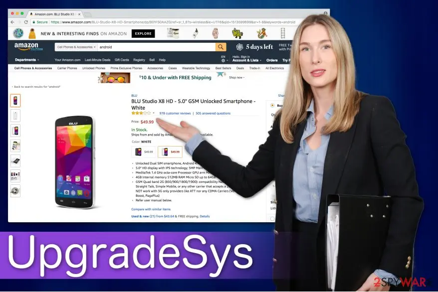 UpgradeSys virus: can steal your data