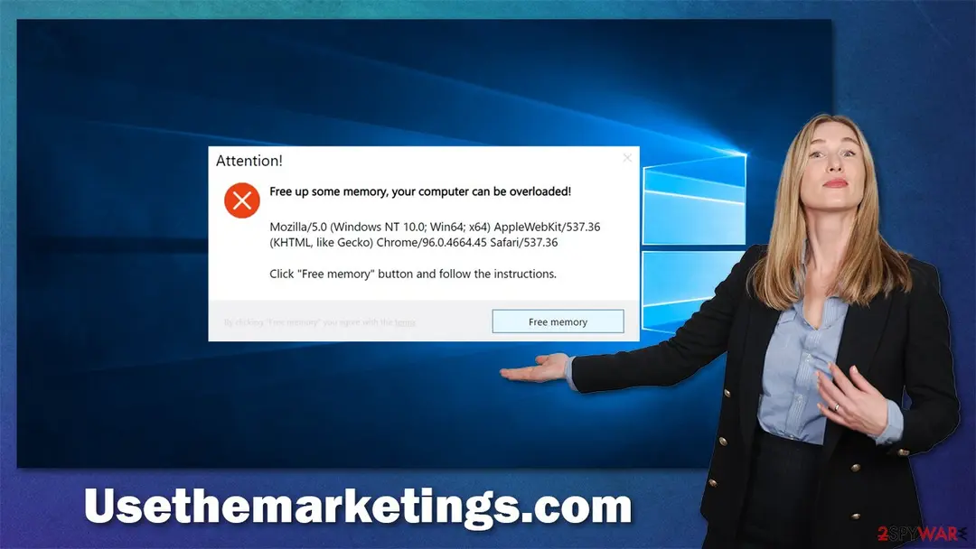 Usethemarketings.com: usethemarketings com scam adware