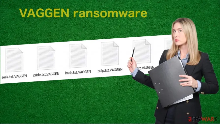 VAGGEN ransomware, VAGGEN virus: vaggen virus