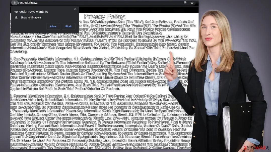 Venuedurin.xyz: venuedurin xyz ads