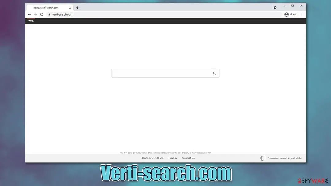 Verti-search.com: verti search com browser hijacker