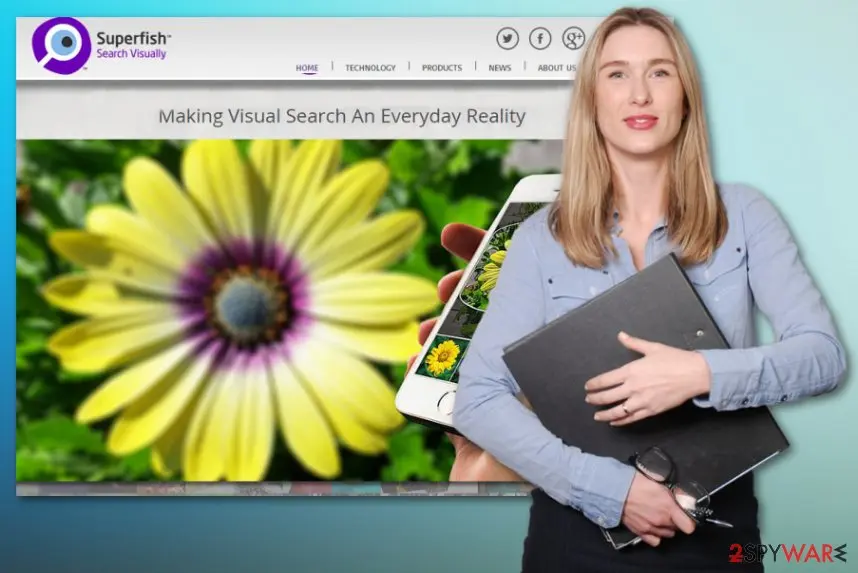 Screenshot of VisualDiscovery: virus