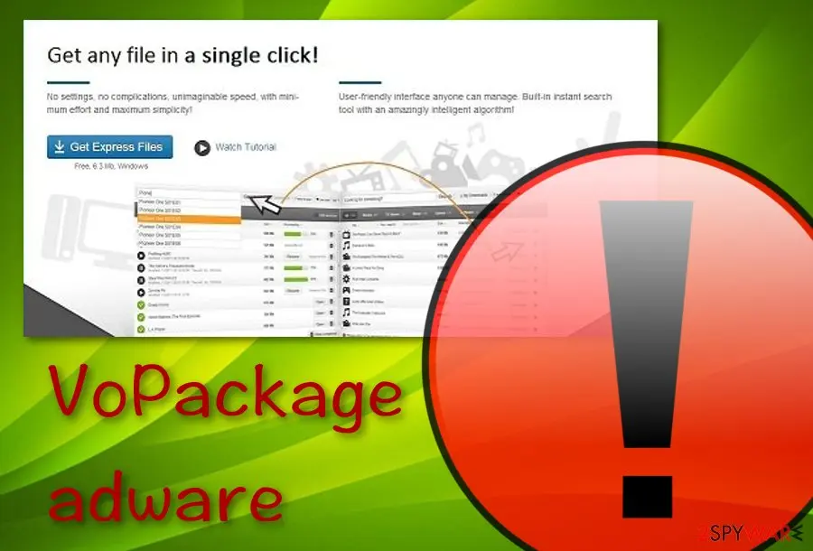 Vo Package: vopackage adware