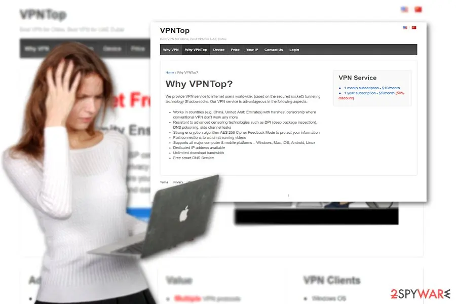 VPNTop virus: vpn top site
