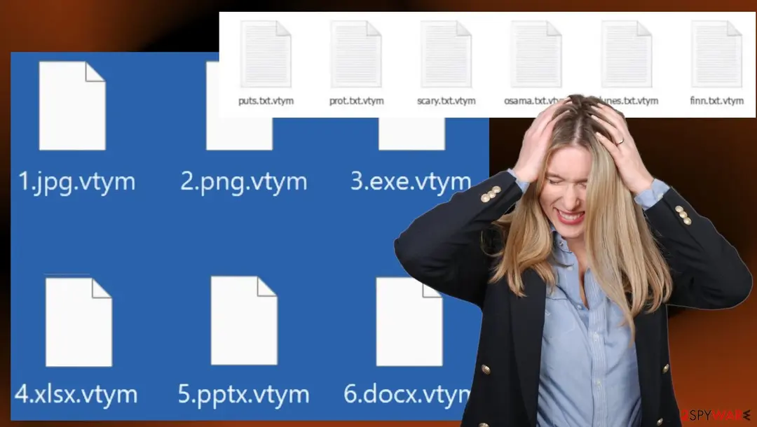 Vtym file virus: vtym ransomware virus