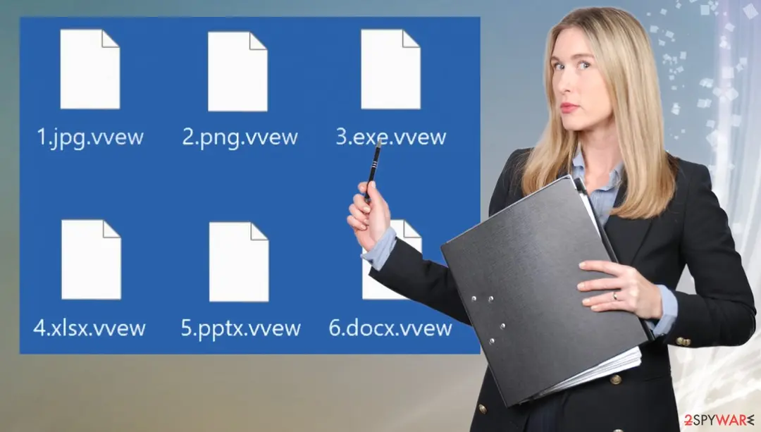 Vvew ransomware: vvew file virus