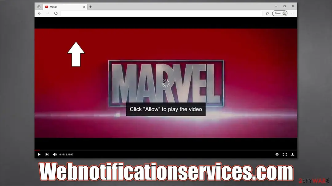 Webnotificationservices.com: webnotificationservices com push notification virus