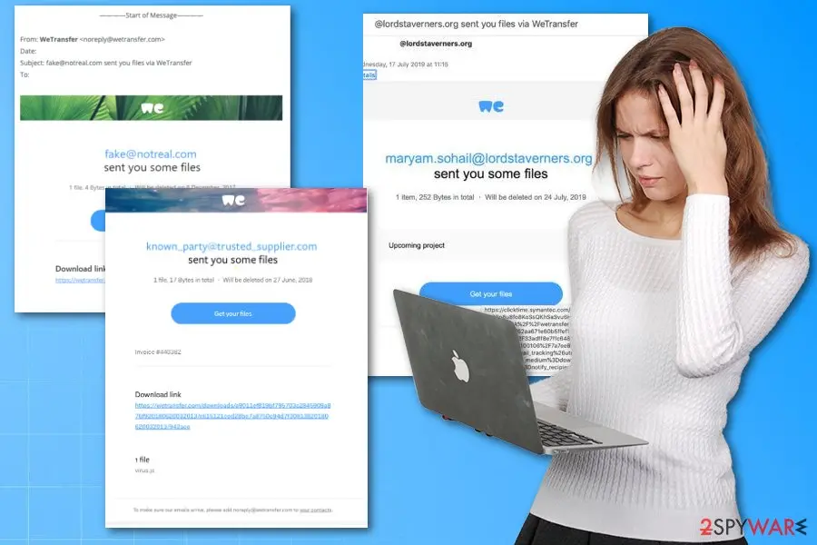 WeTransfer virus: wetransfer notifications