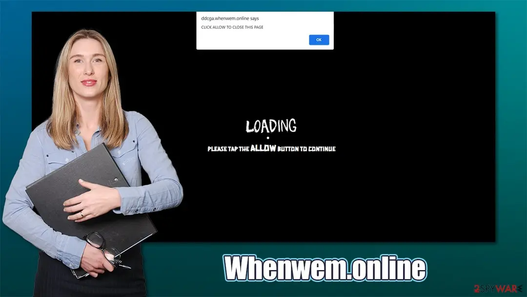 Whenwem.online: whenwem online virus scam