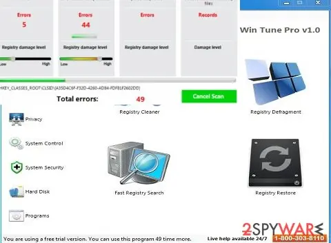 Win Tune Pro: screenshot