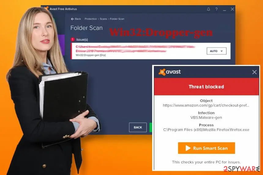 Win32:Dropper-gen: win32dropper gen malware