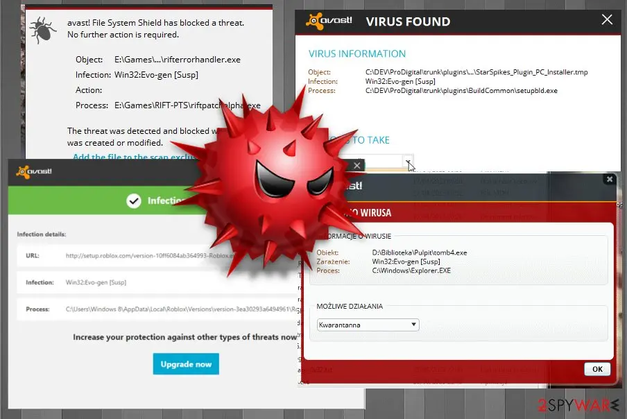 Win32:Evo-gen: win32evo gen malware