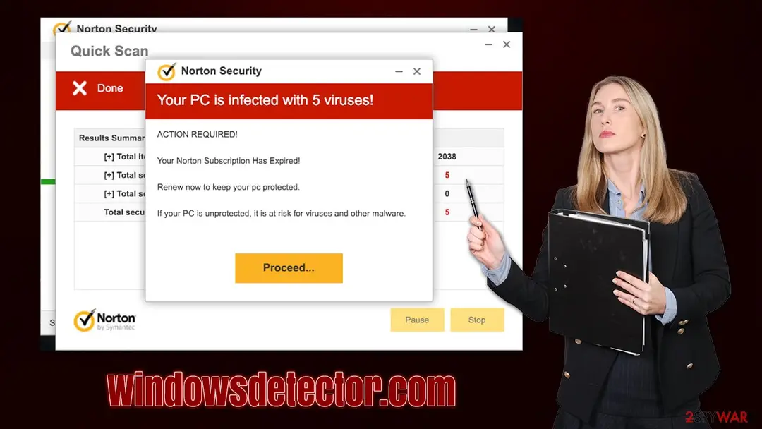 Windowsdetector.com: windowsdetector com scam virus